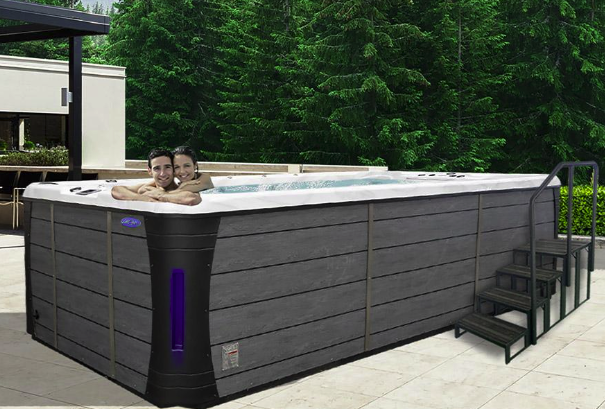 custom spa features designed by Rockport pool company